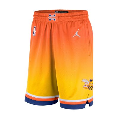 Nike Charlotte Hornets Dri-FIT Swingman Shorts - Oranžové - Kraťasy