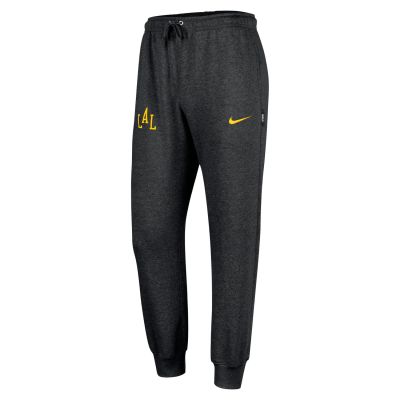 Nike NBA Club Los Angeles Lakers City Edition Fleece Jogger - Černé - Kalhoty