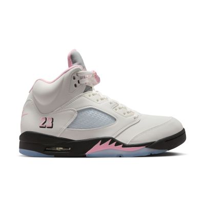 Air Jordan 5 Retro "Medium Soft Pink" - Bílé - Tenisky
