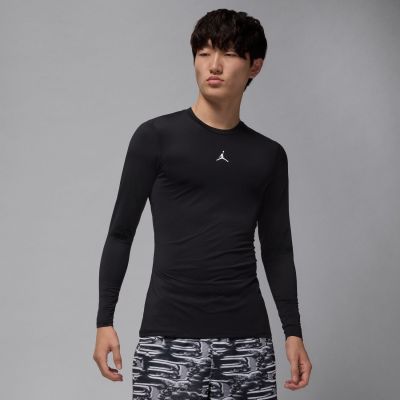 Jordan Sport Dri-FIT Long-Sleeve Base Layer Top Black - Černé - Triko