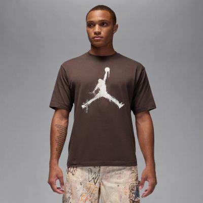 Jordan Brooklyn Jumpman Tee Baroque Brown - Hnědé - Triko