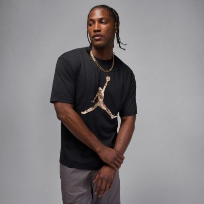 Jordan Brooklyn Realtree Jumpman Tee Black - Černé - Triko