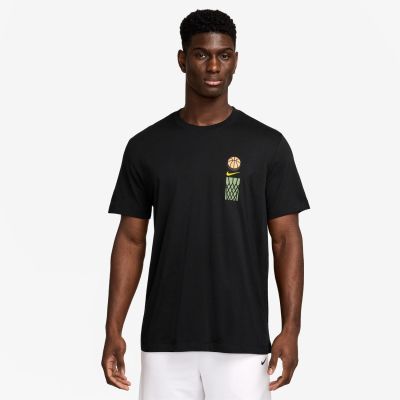 Nike Basketball Tee Black - Černé - Triko