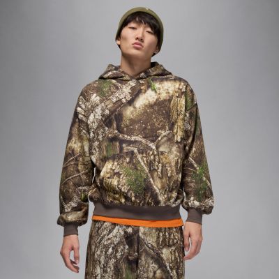 Jordan Brooklyn Fleece Realtree Pullover Hoodie - Hnědé - Mikina