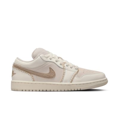 Air Jordan 1 Low SE "Hemp" Wmns - Bílé - Tenisky