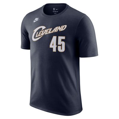 Nike NBA Cleveland Cavaliers Hardwood Classics Essentials Tee College Navy - Modré - Triko