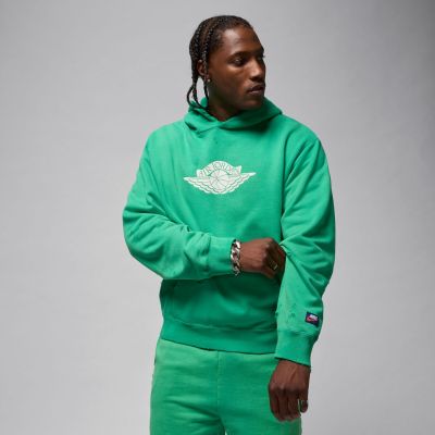 Jordan Rare Air Fleece Pullover Hoodie Stadium Green - Zelené - Mikina