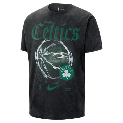 Nike NBA Max90 Boston Celtics Courtside "Halloween" Tee - Černé - Triko