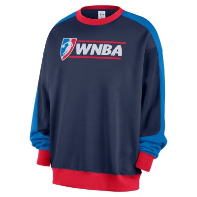 Nike WNBA 30th Fleece Crew-Neck - Modré - Mikina Nike WNBA 30th Fleece Crew-Neck - Modré - Mikina