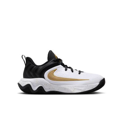 Nike Giannis Immortality 4 "Black Metallic Gold" (GS) - Černé - Tenisky