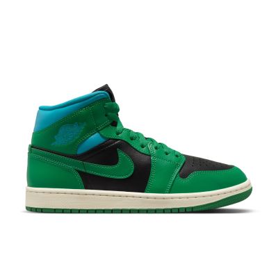 Air Jordan 1 Mid "Lucky Green" Wmns - Zelené - Tenisky