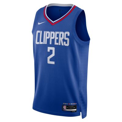Nike Dri-FIT LA Clippers Kawhi Leonard Icon Edition 2022/23 Swingman Jersey Rush Blue - Modré - Dres