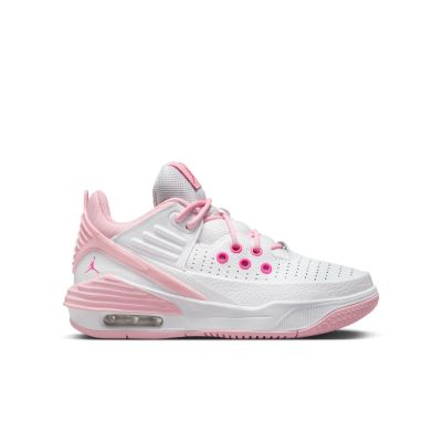 Air Jordan Max Aura 5 "White Soft Pink" (GS) - Bílé - Tenisky