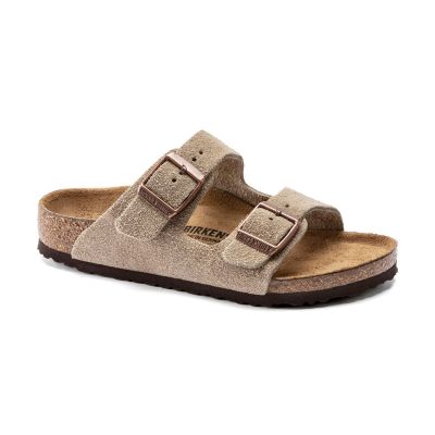Birkenstock Arizona Kids BS Taupe Regular Fit - Hnědé - Sandály Birkenstock Arizona Kids BS Taupe Regular Fit - Hnědé - Sandály