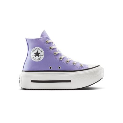 Converse Chuck Taylor All Star Lift Double Stack - Fialové - Tenisky