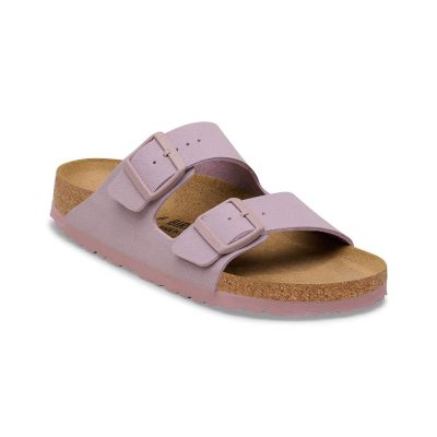 Birkenstock Arizona Birkibuc Regular Fit Faded Purple - Fialové - Sandály Birkenstock Arizona Birkibuc Regular Fit Faded Purple - Fialové - Sandály