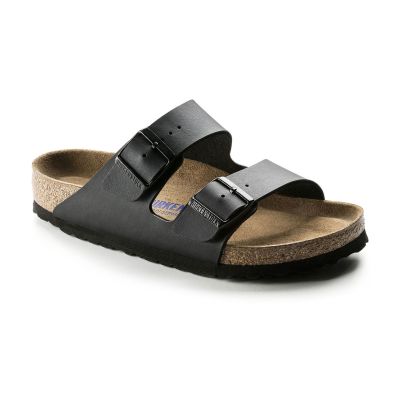 Birkenstock Arizona Soft Footbed Black Regular Fit - Černé - Sandály Birkenstock Arizona Soft Footbed Black Regular Fit - Černé - Sandály