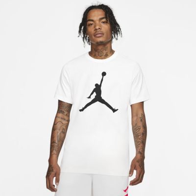 Jordan Jumpman Crew White Tee - Bílé - Triko