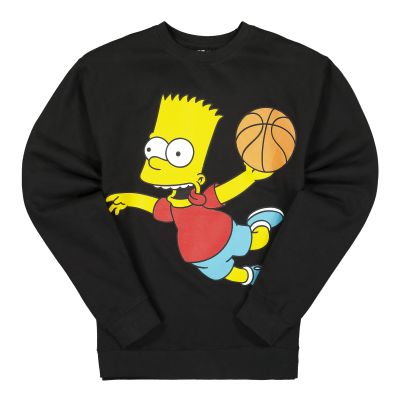 The Simpsons X Chinatown Market Air Bart Arc Sweatshirt Black - Černé - Mikina