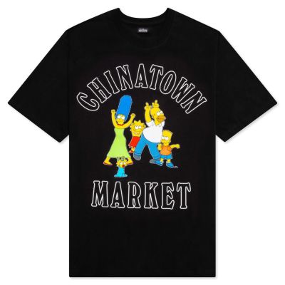 The Simpsons X Chinatown Market Family Og T-Shirt Black - Černé - Triko