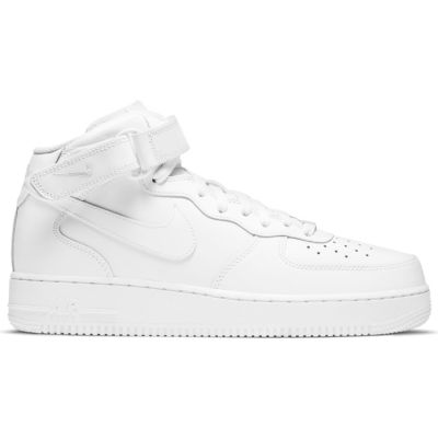 Nike Air Force 1 Mid '07 - Bílé - Tenisky