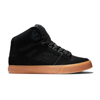 DC Shoes Pure High Top WC Black/Gum - Černé - Tenisky
