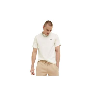 Converse Go-To Embroidered Star Chevron Standard-Fit  - Hnědé - Triko