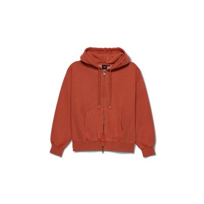 Vans LX Zip Hoodie S - Oranžové - Mikina Vans LX Zip Hoodie S - Oranžové - Mikina