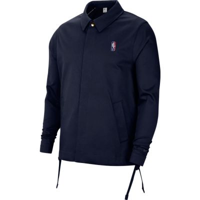 Nike NBA Team 31 Courtside Coach Jacket - Modré - Bunda