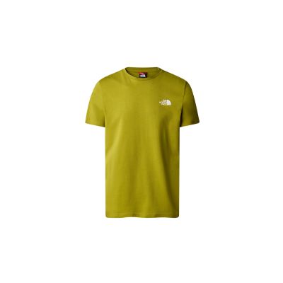 The North Face M S/S Simple Dome Tee - Zelené - Triko