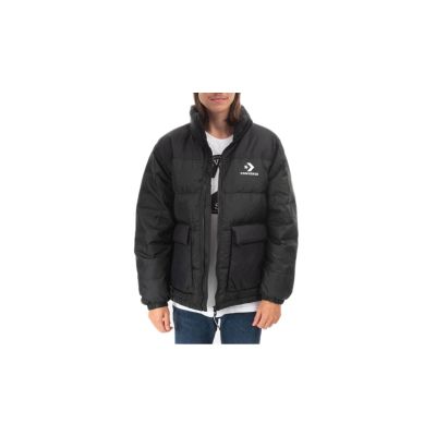 Converse Short Down Jacket - Černé - Bunda