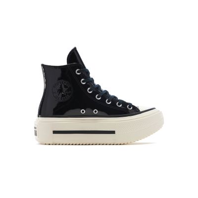 Converse Chuck Taylor All Star Lift Double Stack Platform Patent Leather 4 - Černé - Tenisky