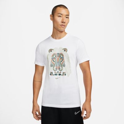 Nike Lebron "Strive For Greatness" Tee - Bílé - Triko