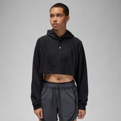 Jordan Sport Wmns Cropped Black - Černé - Mikina