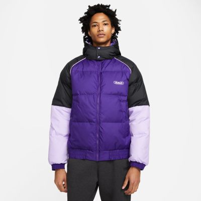 Nike LeBron Down Basketball Jacket Court Purple - Fialové - Bunda