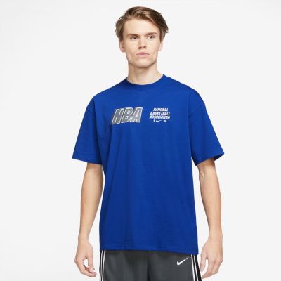 Nike NBA Team 31 Courtside Max 90 Tee - Modré - Triko