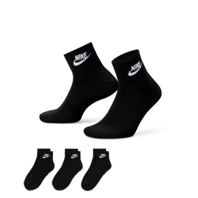 Nike Everyday Essential Socks 3-Pack Black - Černé - Ponožky
