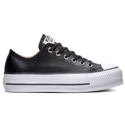 Converse Chuck Taylor All Star Lift Clean Leather Low Top - Černé - Tenisky Converse Chuck Taylor All Star Lift Clean Leather Low Top - Černé - Tenisky