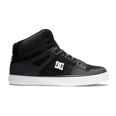 DC Shoes Pure High Top WC Black/Black/White - Černé - Tenisky