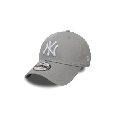 New Era Yankees Essential Grey 39THIRTY Cap - Šedé - Čepice