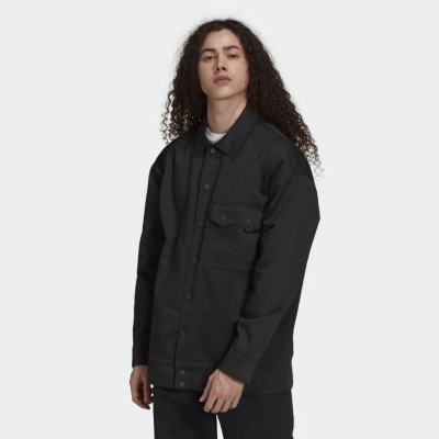 adidas Adicolor Twill Jacket Black - Černé - Bunda