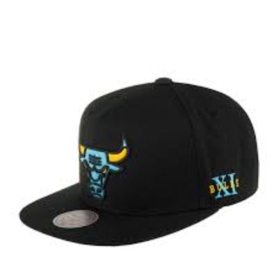 Mitchell & Ness NBA Core XI Snapback Bulls Black - Černé - Kšiltovka