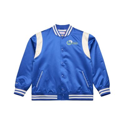 Mitchell & Ness NBA Retro Roots Lightweight Satin Jacket Dallas Mavericks - Modré - Bunda Mitchell & Ness NBA Retro Roots Lightweight Satin Jacket Dallas Mavericks - Modré - Bunda