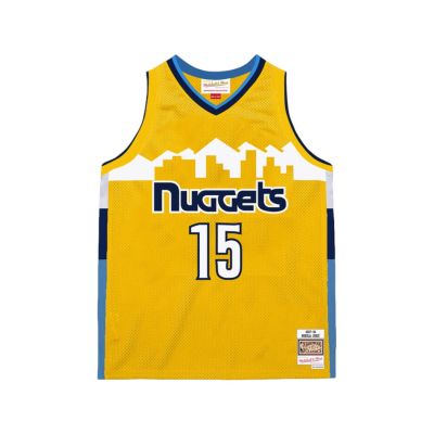 Mitchell & Ness NBA Denver Nuggets 2017 Nikola Jokic Jersey - Žluté - Dres