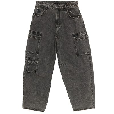 Karl Kani Og Baggy Cargo Pants - Šedé - Kalhoty