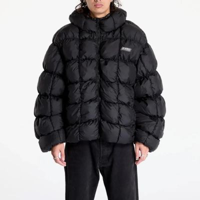 Karl Kani Sport Patch Square Quilted Puffer Jacket - Černé - Bunda