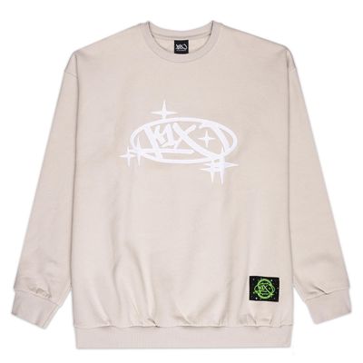 K1X Stars Logo Crewneck - Šedé - Mikina