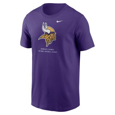 Nike SS Minnesota Vikings Cotton Property Of Tee - Fialové - Triko Nike SS Minnesota Vikings Cotton Property Of Tee - Fialové - Triko