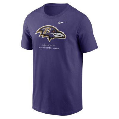 Nike SS Baltimore Ravens Cotton Property Of Tee - Fialové - Triko Nike SS Baltimore Ravens Cotton Property Of Tee - Fialové - Triko