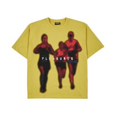 Pleasures Leader Heavyweight Tee - Žluté - Triko